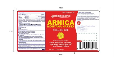 Arnica Roll On (60g) (Arnica Montana Roll On 60g Etiqueta 01)